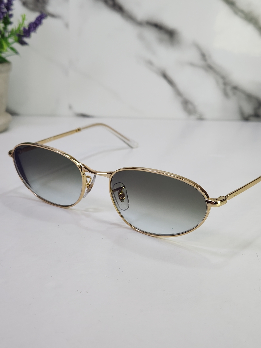Ray-Ban Eyeglasses RB 3734 Gold Metal FRAME ONLY.